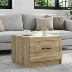 vidaXL Coffee Table Sonoma Oak 49 x 50 x 37 cm Engineered Wood 1