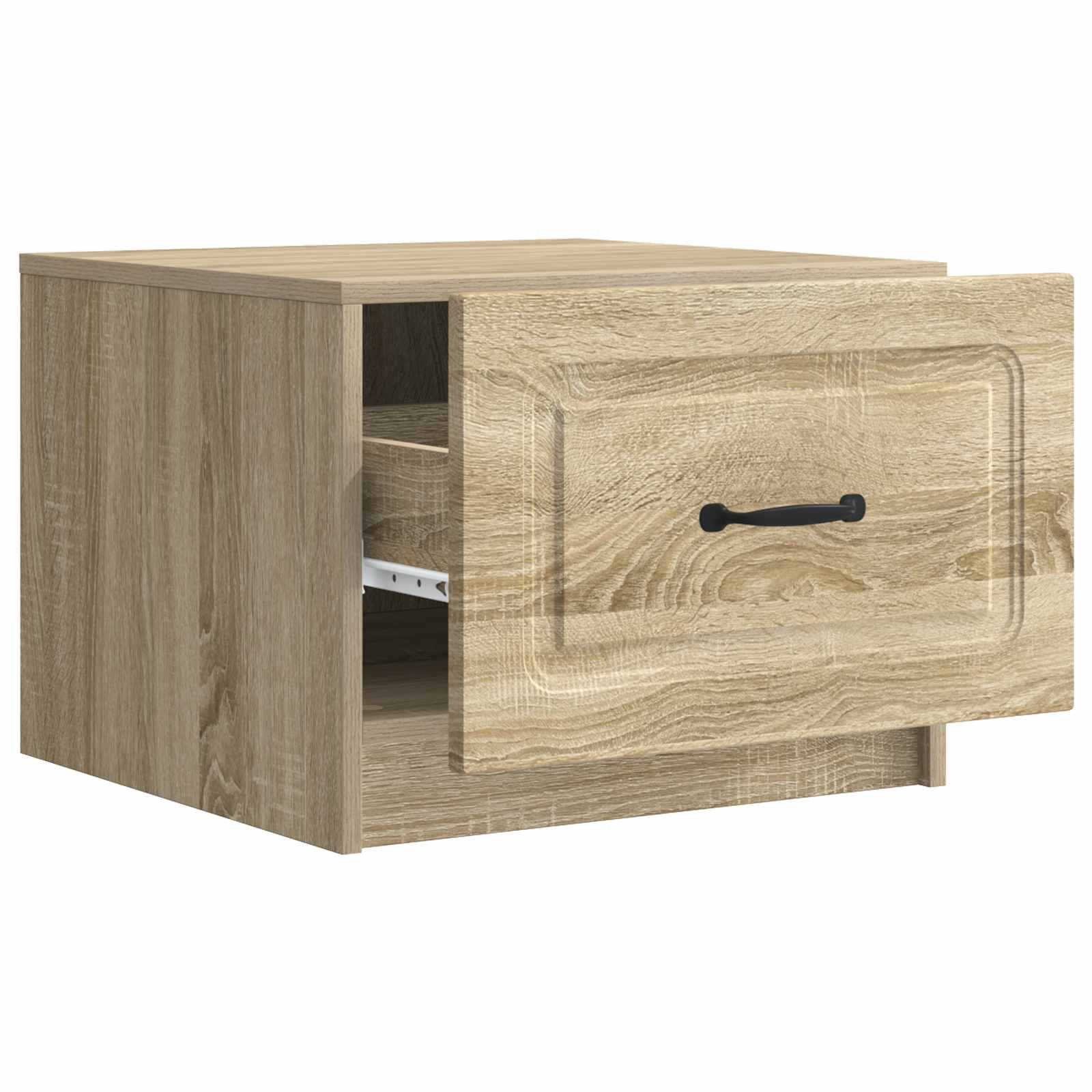 vidaXL Coffee Table Sonoma Oak 49 x 50 x 37 cm Engineered Wood 4