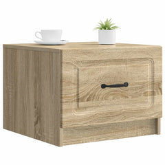 vidaXL Coffee Table Sonoma Oak 49 x 50 x 37 cm Engineered Wood 3