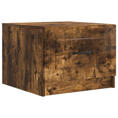 vidaXL Coffee Table Smoked Oak 49 x 50 x 37 cm Engineered Wood 2