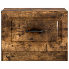 vidaXL Coffee Table Smoked Oak 49 x 50 x 37 cm Engineered Wood 5