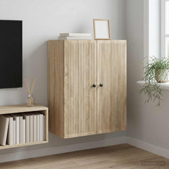 vidaXL Wall-Mounted Cabinet Sonoma Oak 66 x 34.5 x 90 cm 1