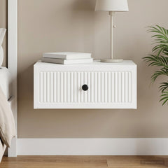 vidaXL Bedside Cabinet White 49 x 34.5 x 20 cm Engineered Wood 1