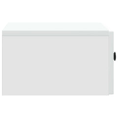 vidaXL Bedside Cabinet White 49 x 34.5 x 20 cm Engineered Wood 6