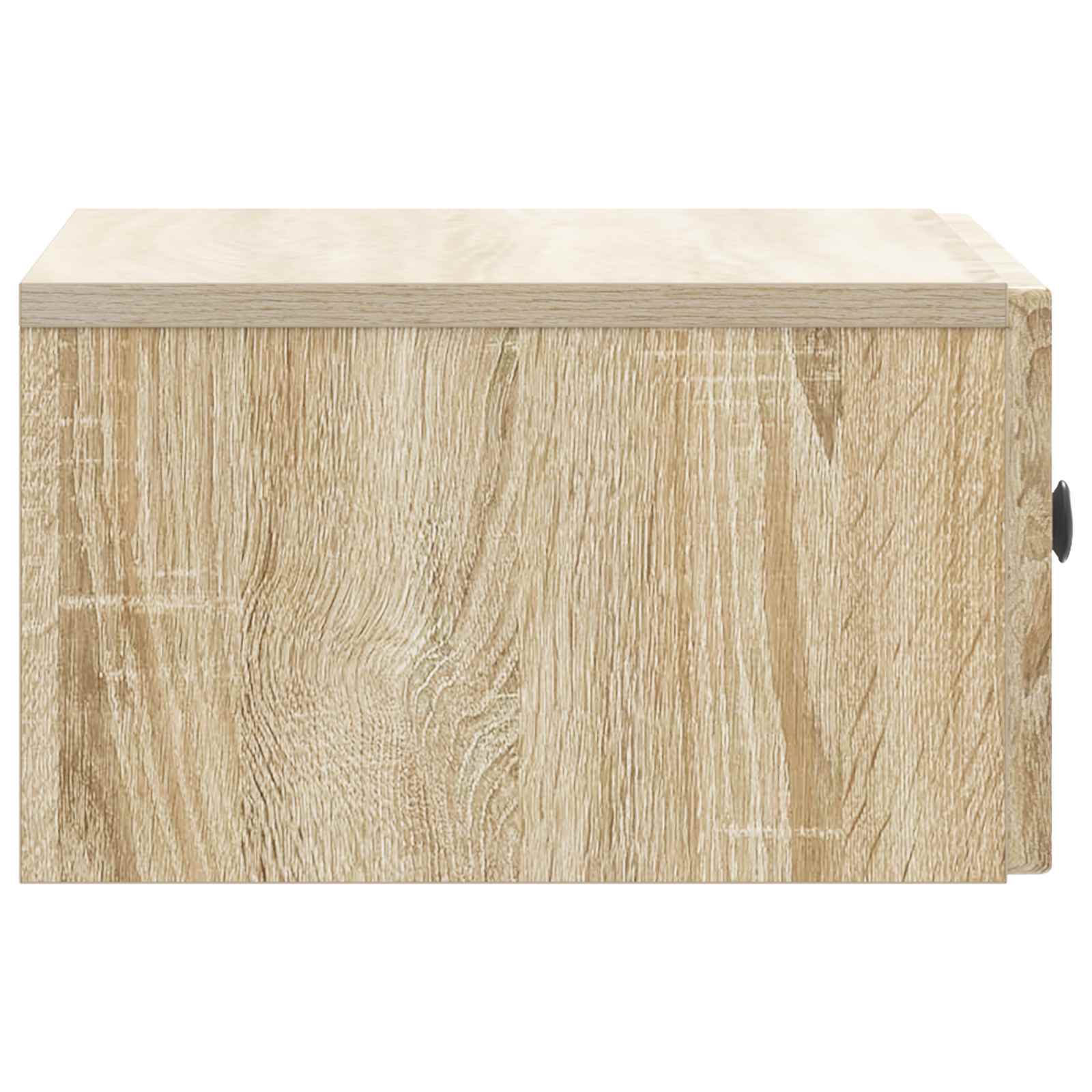 vidaXL Bedside Cabinet Sonoma Oak 49 x 34.5 x 20 cm Engineered Wood 6