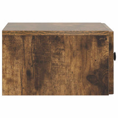 vidaXL Bedside Cabinet Smoked Oak 49 x 34.5 x 20 cm Engineered Wood 6