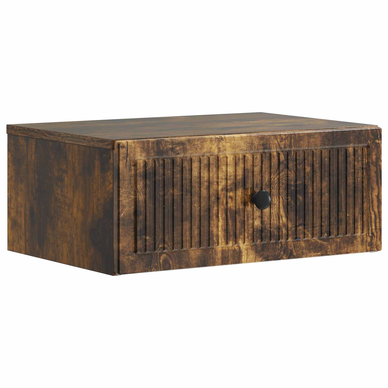 vidaXL Bedside Cabinet 2 pcs Smoked Oak 49 x 34.5 x 20 cm 5