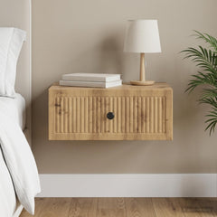 vidaXL Bedside Cabinet Artisan Oak 49 x 34.5 x 20 cm Engineered Wood 1