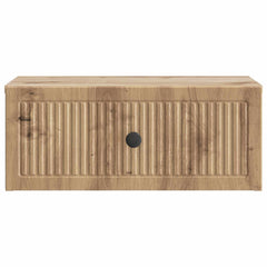 vidaXL Bedside Cabinet Artisan Oak 49 x 34.5 x 20 cm Engineered Wood 5