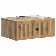 vidaXL Bedside Cabinet 2 pcs Artisan Oak 49 x 34.5 x 20 cm 3