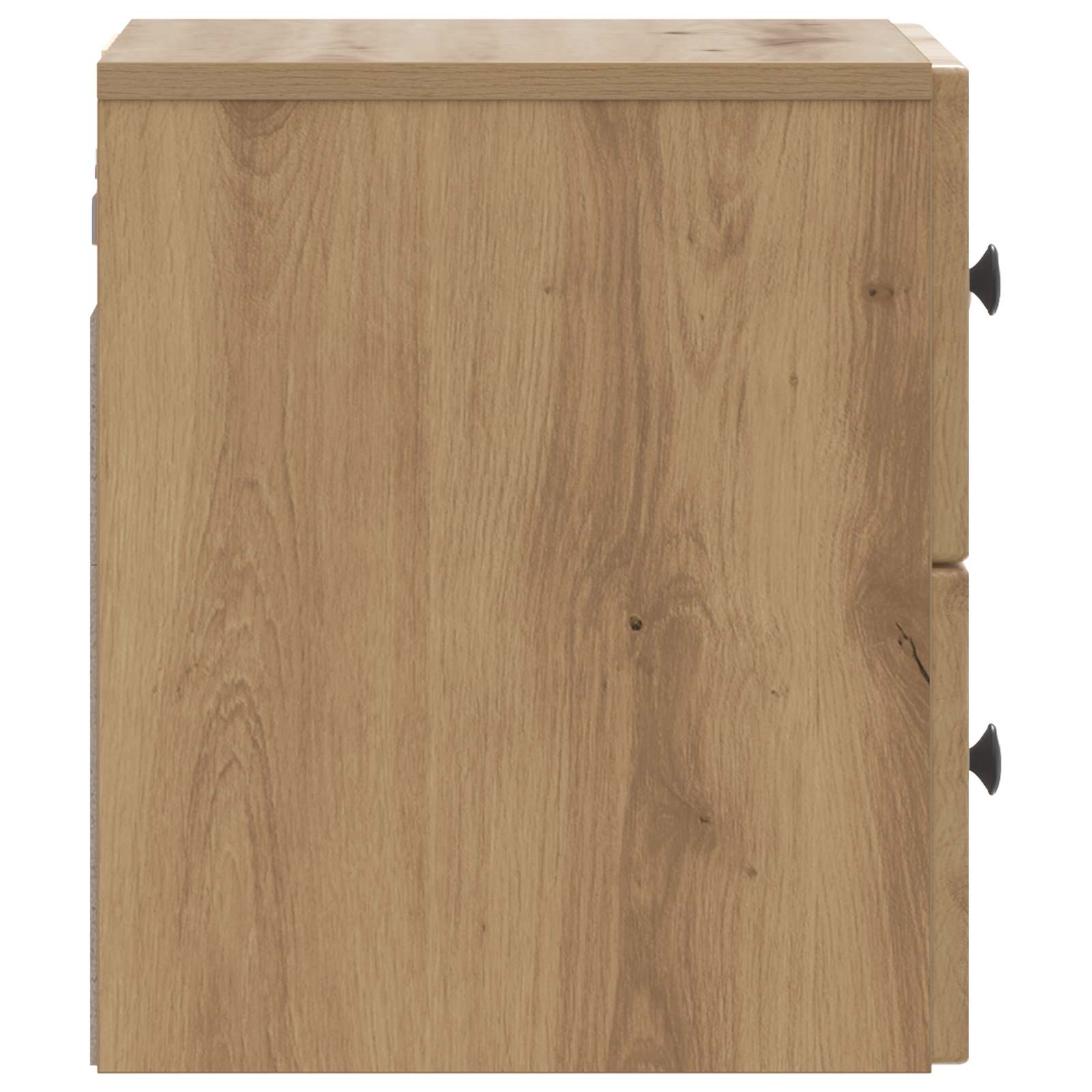 vidaXL Wall-Mounted Bedside Cabinet Artisan Oak 33 x 34.5 x 40 cm 6