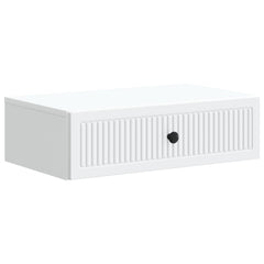 vidaXL Wall-Mounted Side Table White 59 x 34.5 x 17 cm Engineered Wood 2