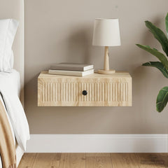 vidaXL Wall-Mounted Side Table Sonoma Oak 59 x 34.5 x 17 cm 1