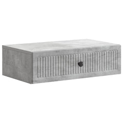 vidaXL Wall-Mounted Side Table Concrete Grey 59 x 34.5 x 17 cm 2