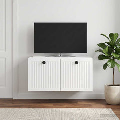Wall-Mounted TV Cabinet 59.5 x 41 x 30 cm High gloss white