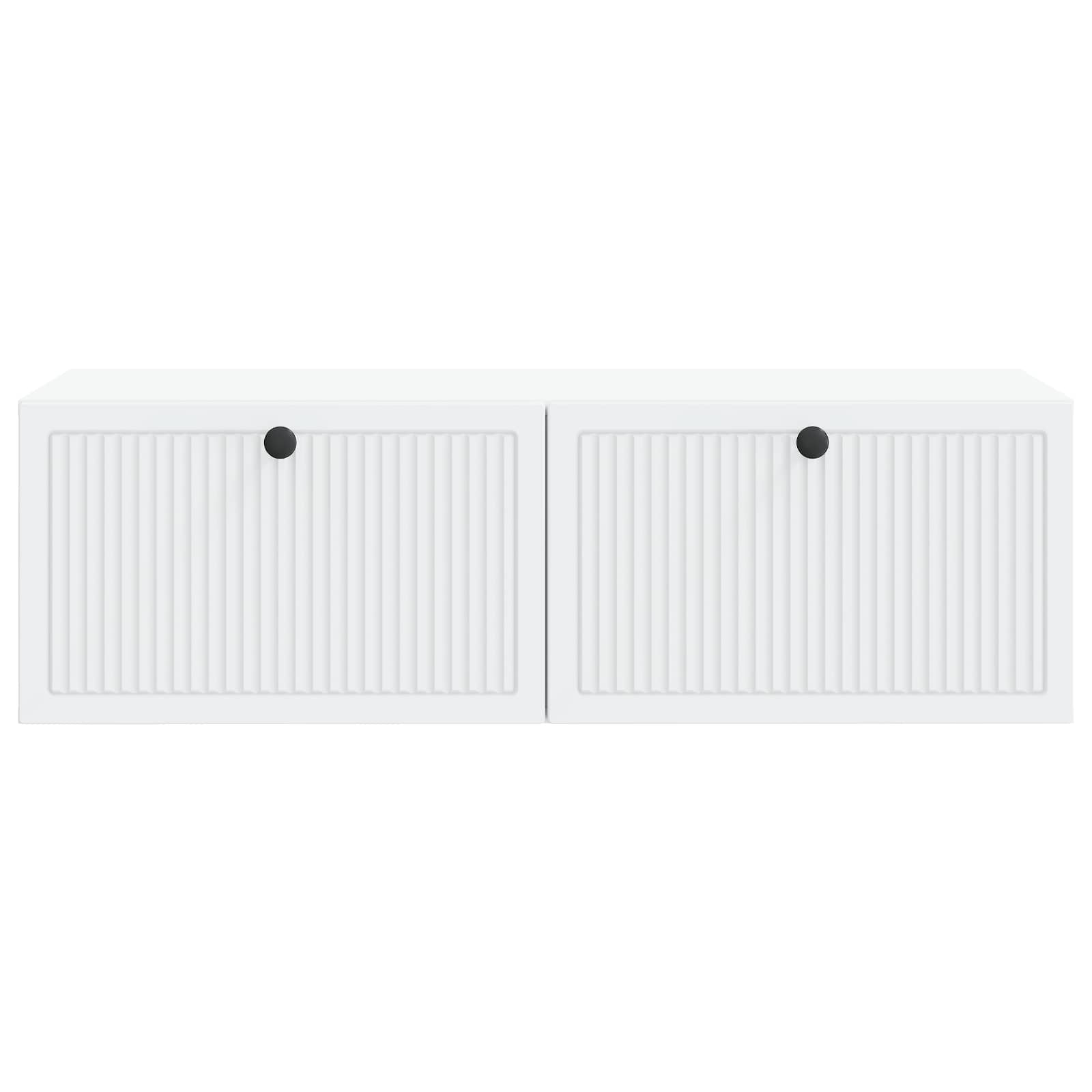 vidaXL Wall-Mounted TV Cabinet White 98 x 41 x 30 cm Engineered Wood 6