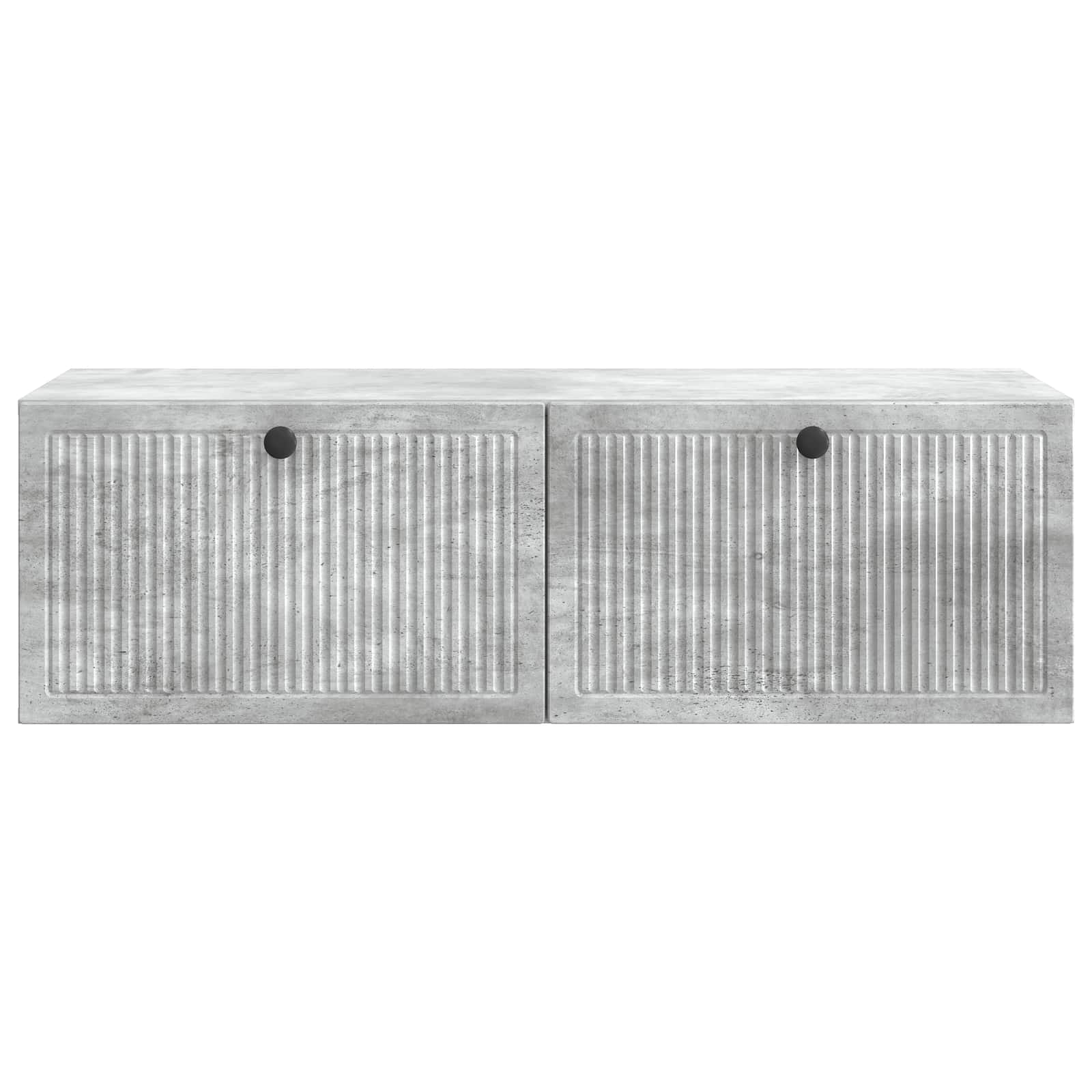 vidaXL Wall-Mounted TV Cabinet Concrete Grey 98 x 41 x 30 cm 6