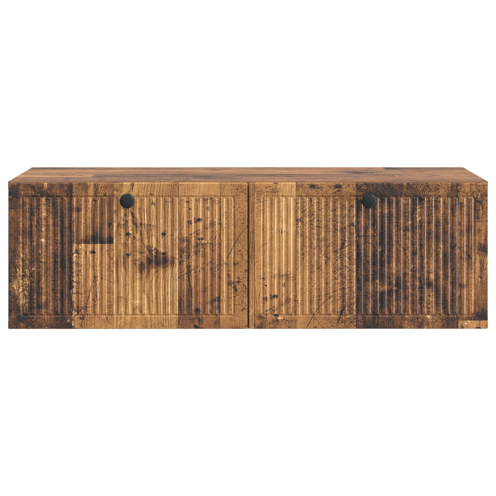 vidaXL Wall-Mounted TV Cabinet Wall-mounted Old Wood 98 x 41 x 30 cm 6