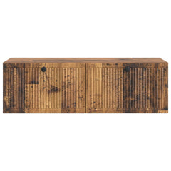 vidaXL Wall-Mounted TV Cabinet Wall-mounted Old Wood 98 x 41 x 30 cm 6
