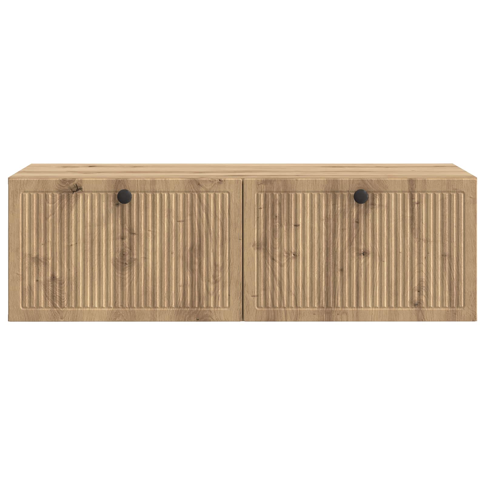 vidaXL Wall-Mounted TV Cabinet 98 x 41 x 30 cm Artisan Oak 6