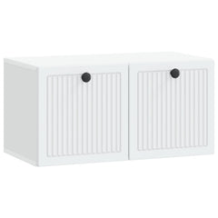 vidaXL Wall-Mounted TV Cabinet White 59.5 x 31 x 30 cm Engineered Wood 2