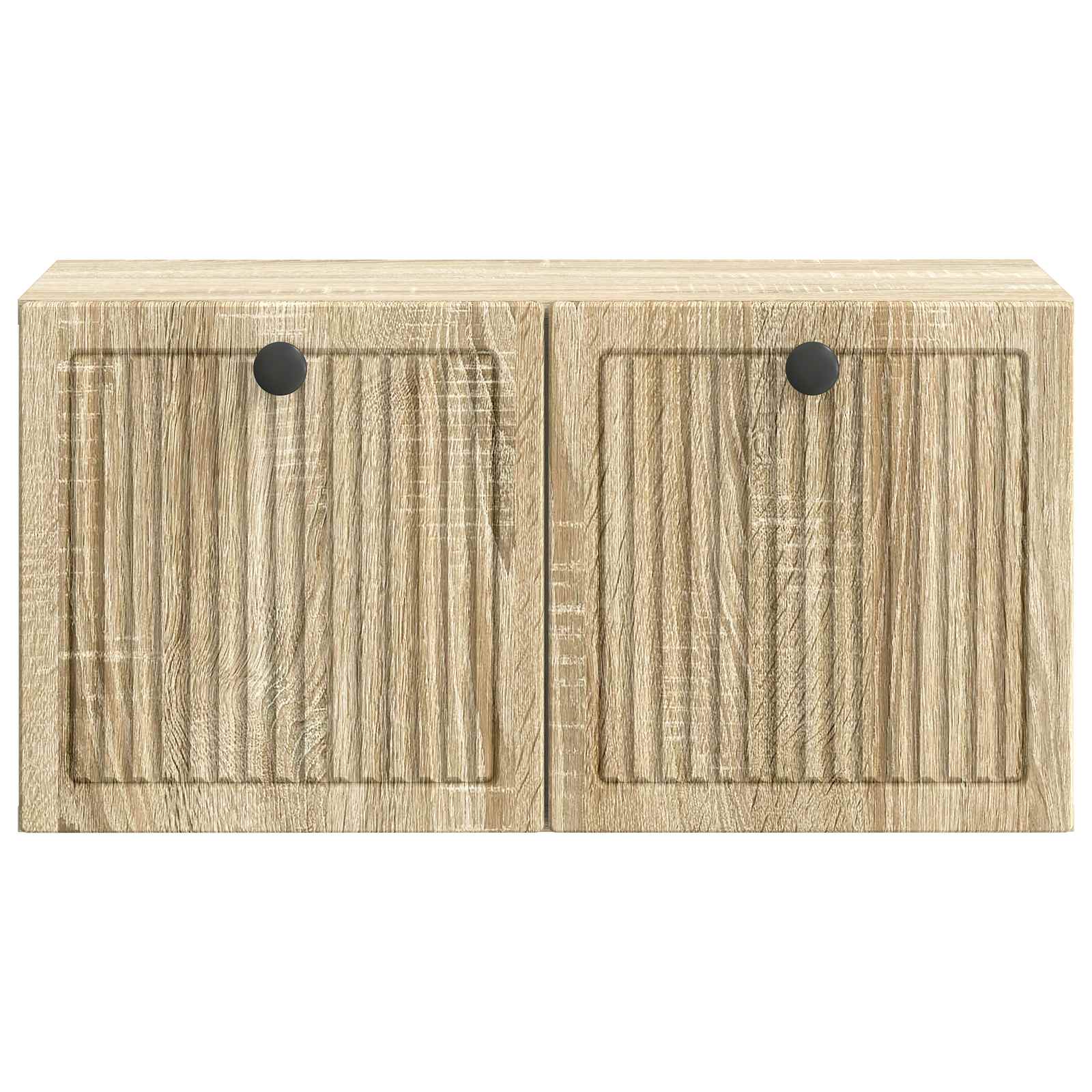 vidaXL Wall-Mounted TV Cabinet Sonoma Oak 59.5 x 31 x 30 cm 6