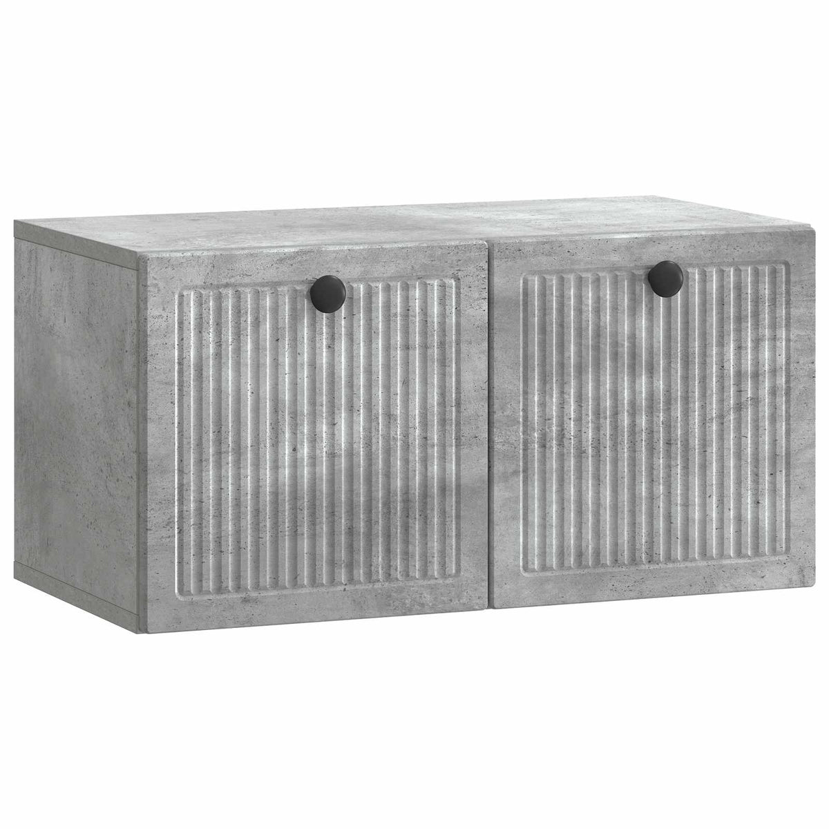 Wall-Mounted TV Cabinet 59.5 x 31 x 30 cm Depth 31 cm Width 59.5 cm Concrete grey