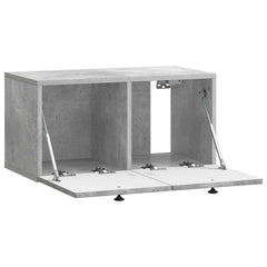 vidaXL Wall-Mounted TV Cabinet Concrete Grey 59.5 x 31 x 30 cm 5