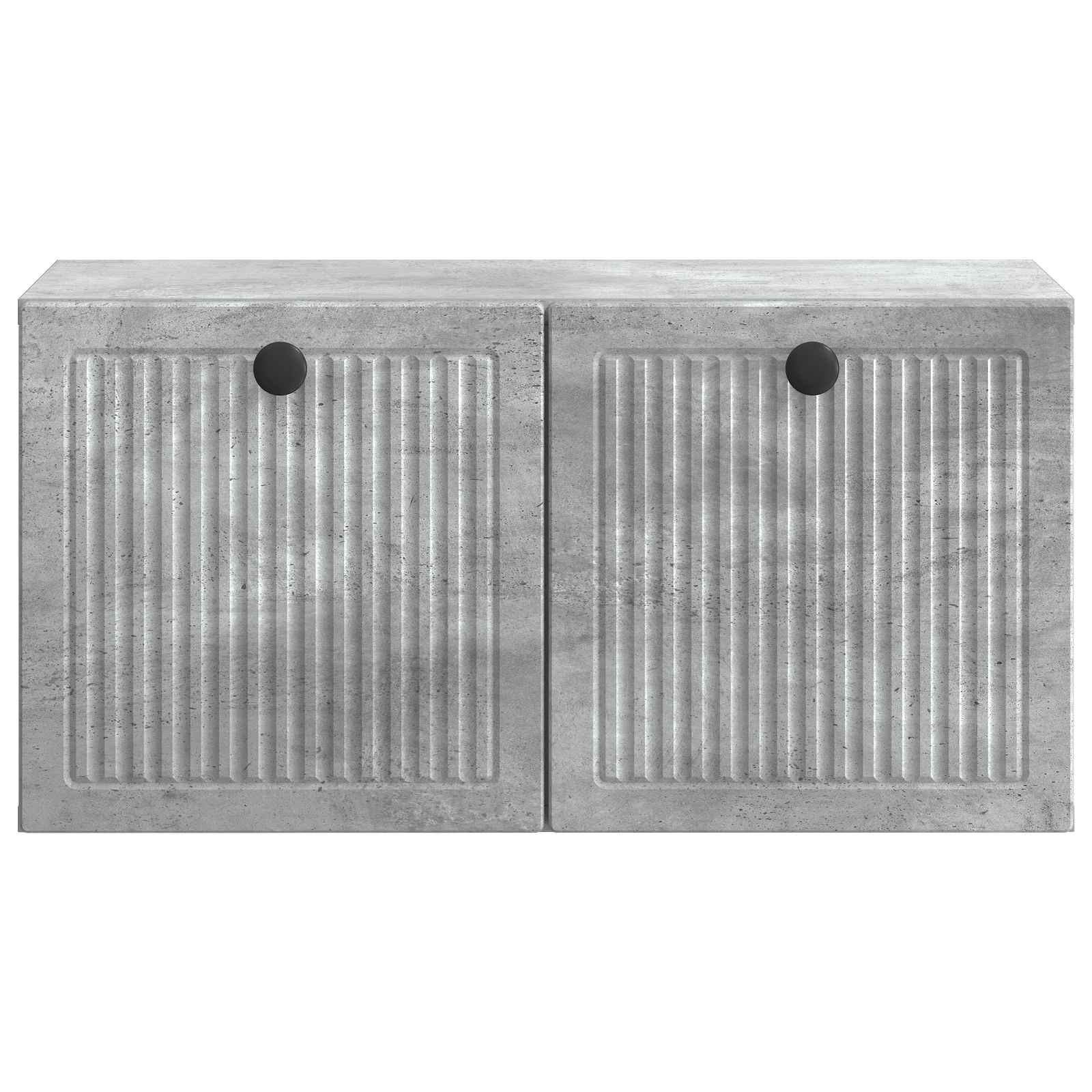 vidaXL Wall-Mounted TV Cabinet Concrete Grey 59.5 x 31 x 30 cm 6