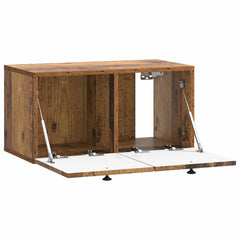 vidaXL Wall-Mounted TV Cabinet Wall-mounted Old Wood 59.5 x 31 x 30 cm 5