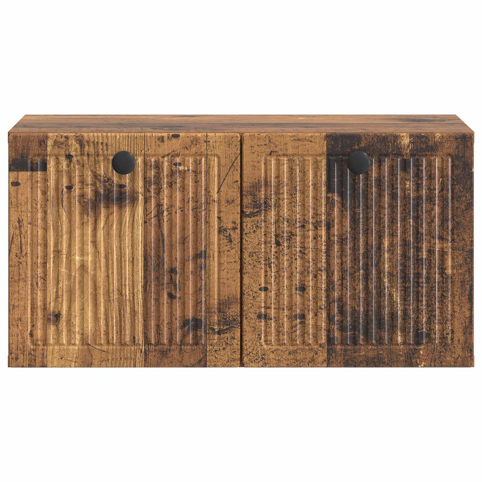 vidaXL Wall-Mounted TV Cabinet Wall-mounted Old Wood 59.5 x 31 x 30 cm 6