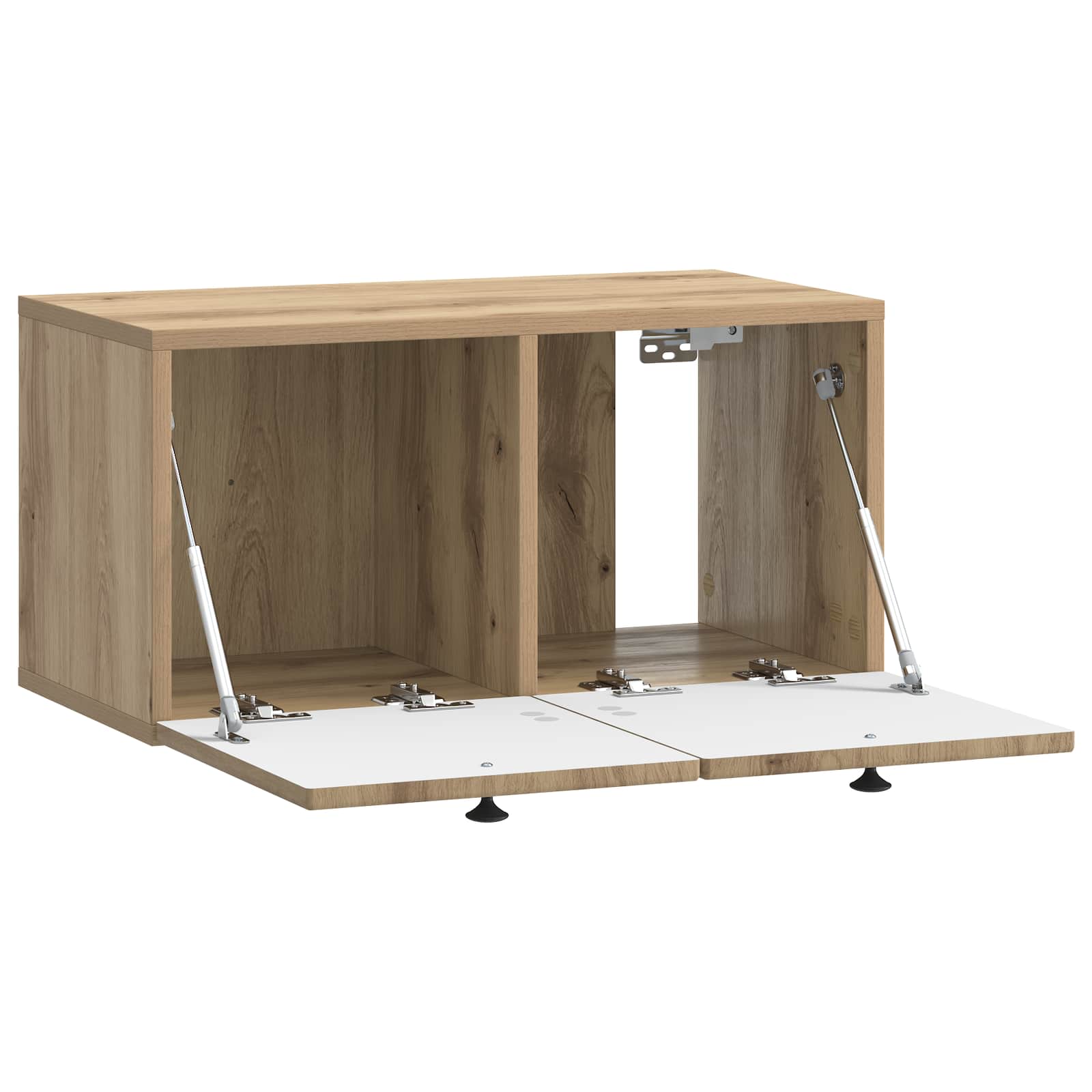vidaXL Wall-Mounted TV Cabinet 59.5 x 31 x 30 cm Artisan Oak 5