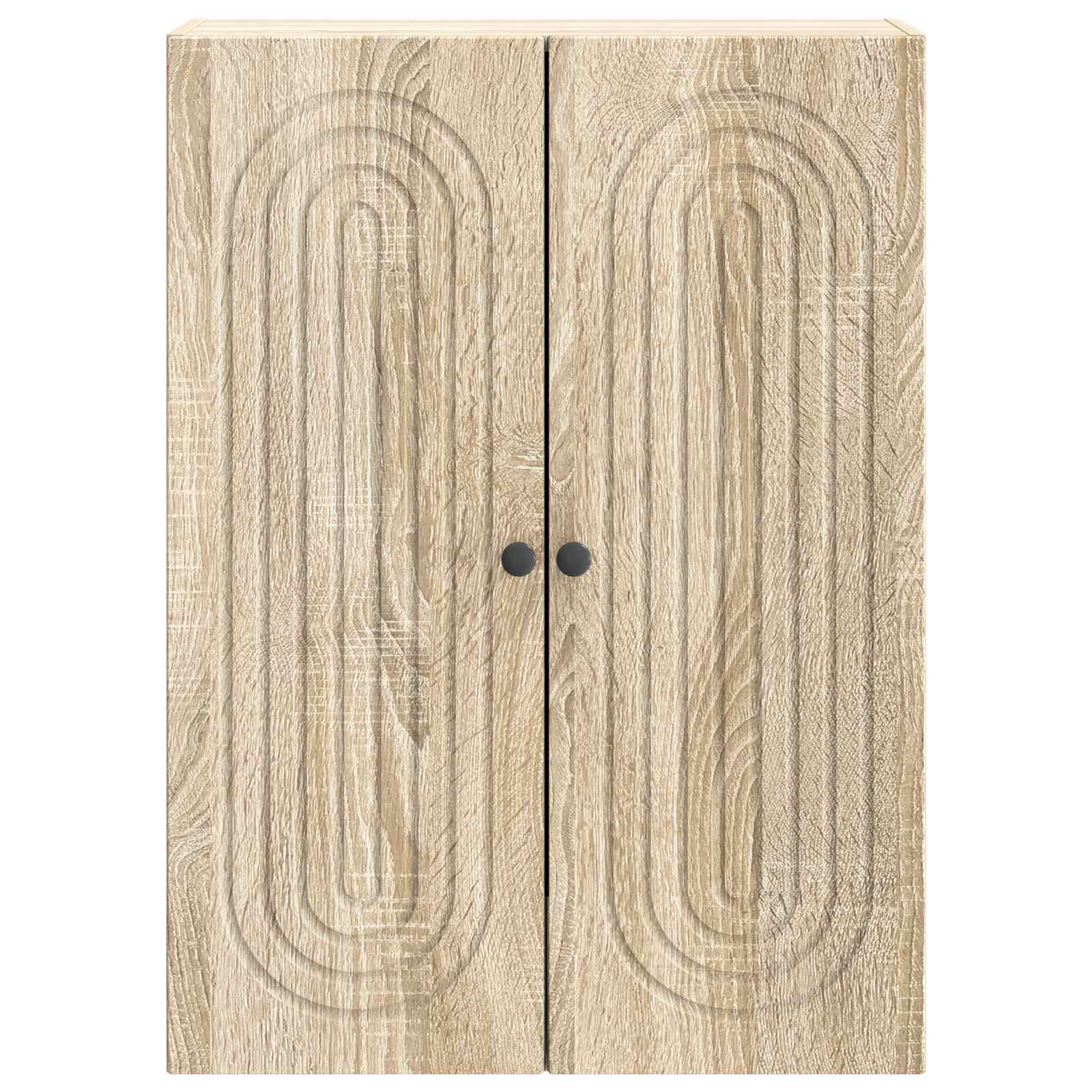 vidaXL Wall-Mounted Cabinet Sonoma Oak 66 x 34.5 x 90 cm 4