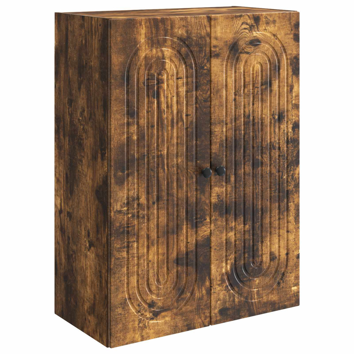 Wall-Mounted Cabinet Engineered Wood Depth 34.5 cm Smoked oak