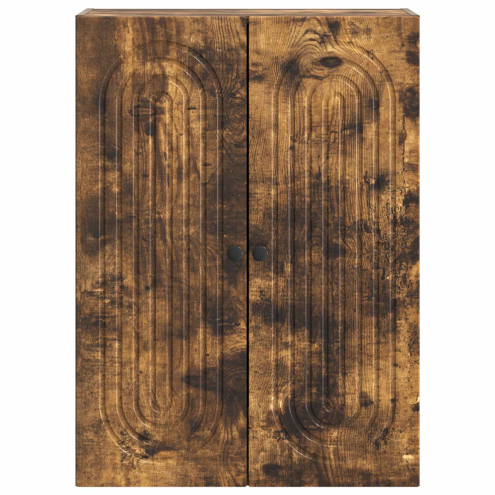 vidaXL Wall-Mounted Cabinet Smoked Oak 66 x 34.5 x 90 cm 4