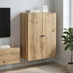 vidaXL Wall-Mounted Cabinet 66 x 34.5 x 90 cm Engineered Wood 1