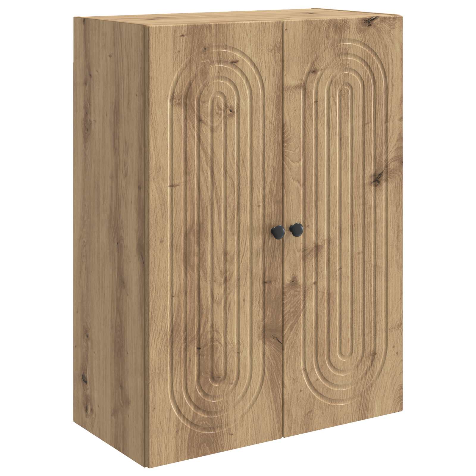 vidaXL Wall-Mounted Cabinet 66 x 34.5 x 90 cm Engineered Wood 2