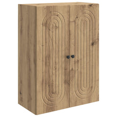 vidaXL Wall-Mounted Cabinet 66 x 34.5 x 90 cm Engineered Wood 2