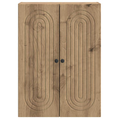 vidaXL Wall-Mounted Cabinet 66 x 34.5 x 90 cm Engineered Wood 4