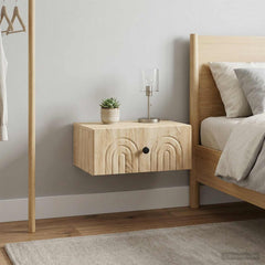 vidaXL Wall-Mounted Bedside Cabinet 2 pcs Sonoma Oak 49 x 34.5 x 20 cm 4