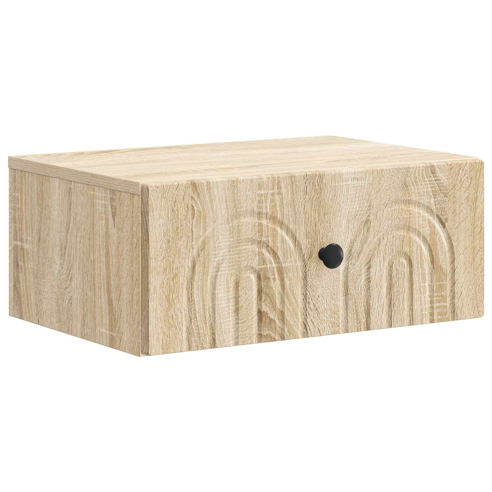 vidaXL Wall-Mounted Bedside Cabinet 2 pcs Sonoma Oak 49 x 34.5 x 20 cm 5