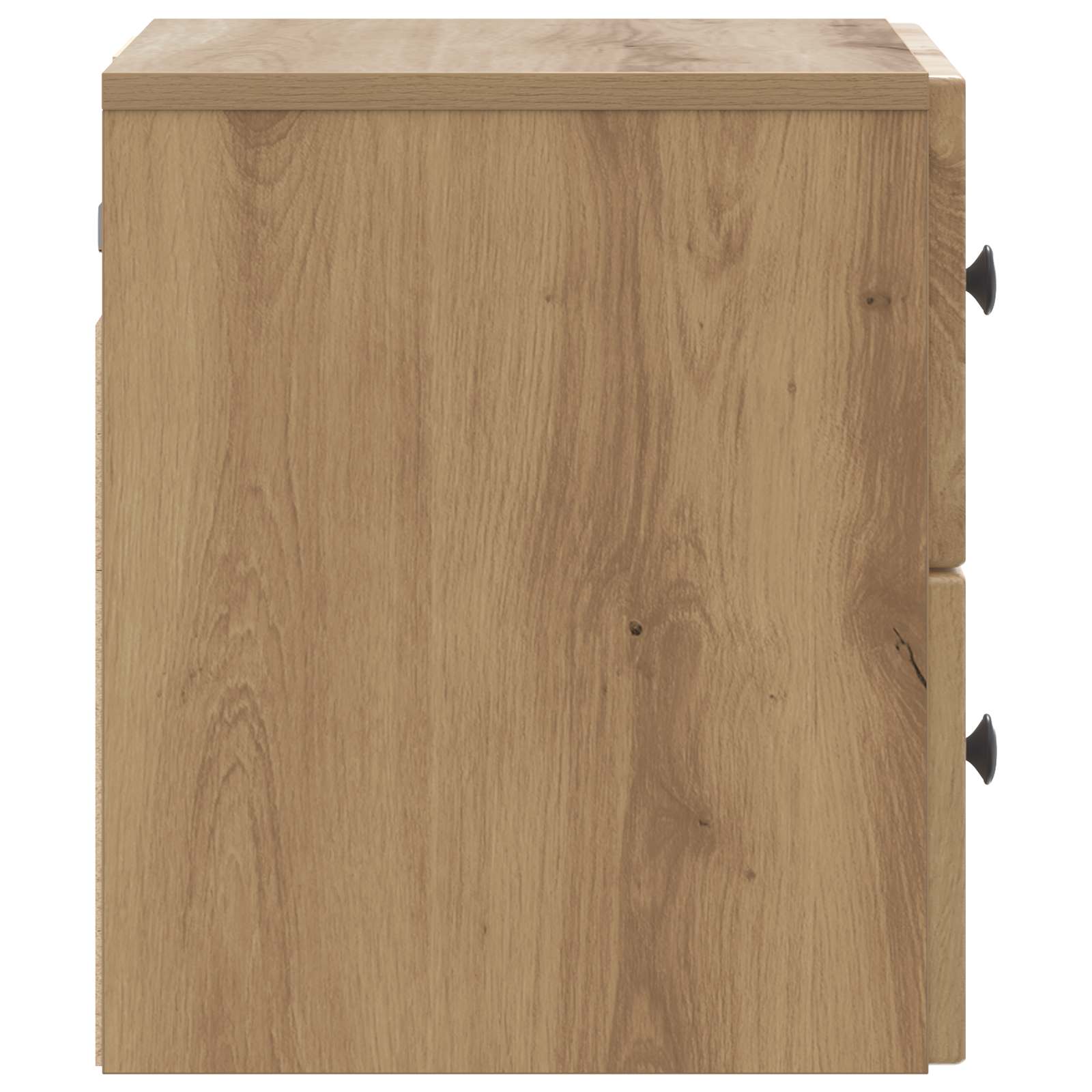 vidaXL Wall-Mounted Bedside Cabinet Artisan Oak 33 x 34.5 x 40 cm 6