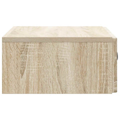 vidaXL Wall-Mounted Side Table 59 x 34.5 x 17 cm Engineered Wood 6