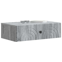 vidaXL Wall-Mounted Side Table 59 x 34.5 x 17 cm Engineered Wood 3