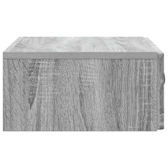 vidaXL Wall-Mounted Side Table 59 x 34.5 x 17 cm Engineered Wood 6