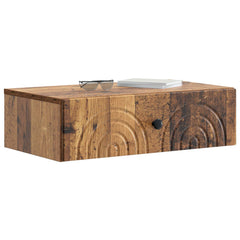 vidaXL Wall-Mounted Side Table 59 x 34.5 x 17 cm Engineered Wood 3