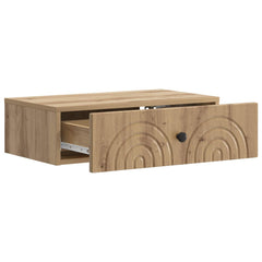 vidaXL Wall-Mounted Side Table 59 x 34.5 x 17 cm Engineered Wood 4