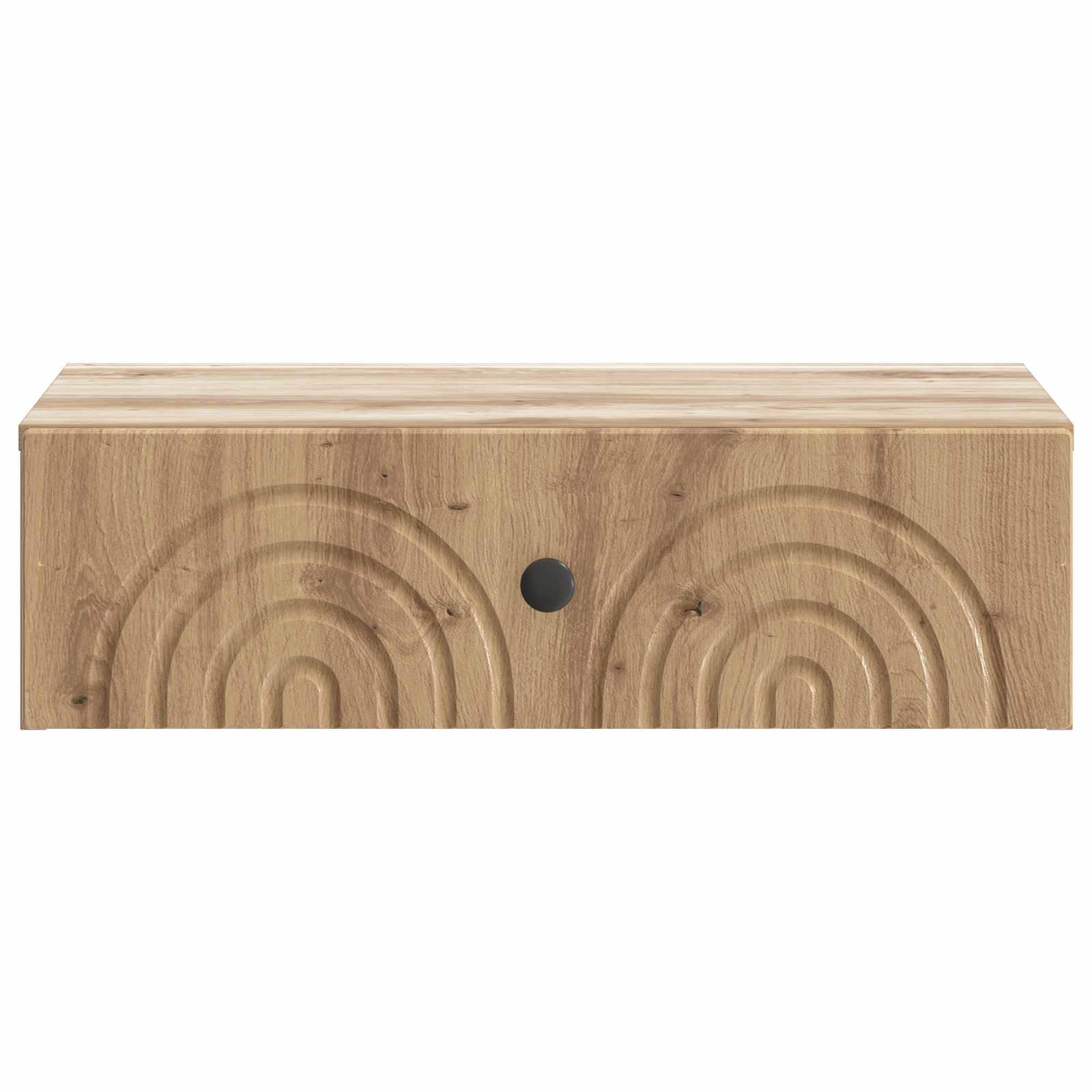 vidaXL Wall-Mounted Side Table 59 x 34.5 x 17 cm Engineered Wood 5