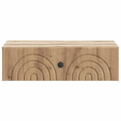 vidaXL Wall-Mounted Side Table 59 x 34.5 x 17 cm Engineered Wood 5