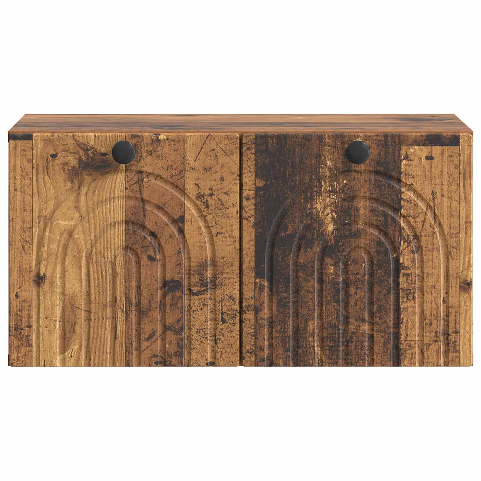 vidaXL Wall-Mounted TV Cabinet Wall-mounted Old Wood 59.5 x 31 x 30 cm 6